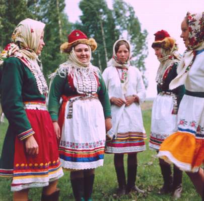 Марийские женщины.